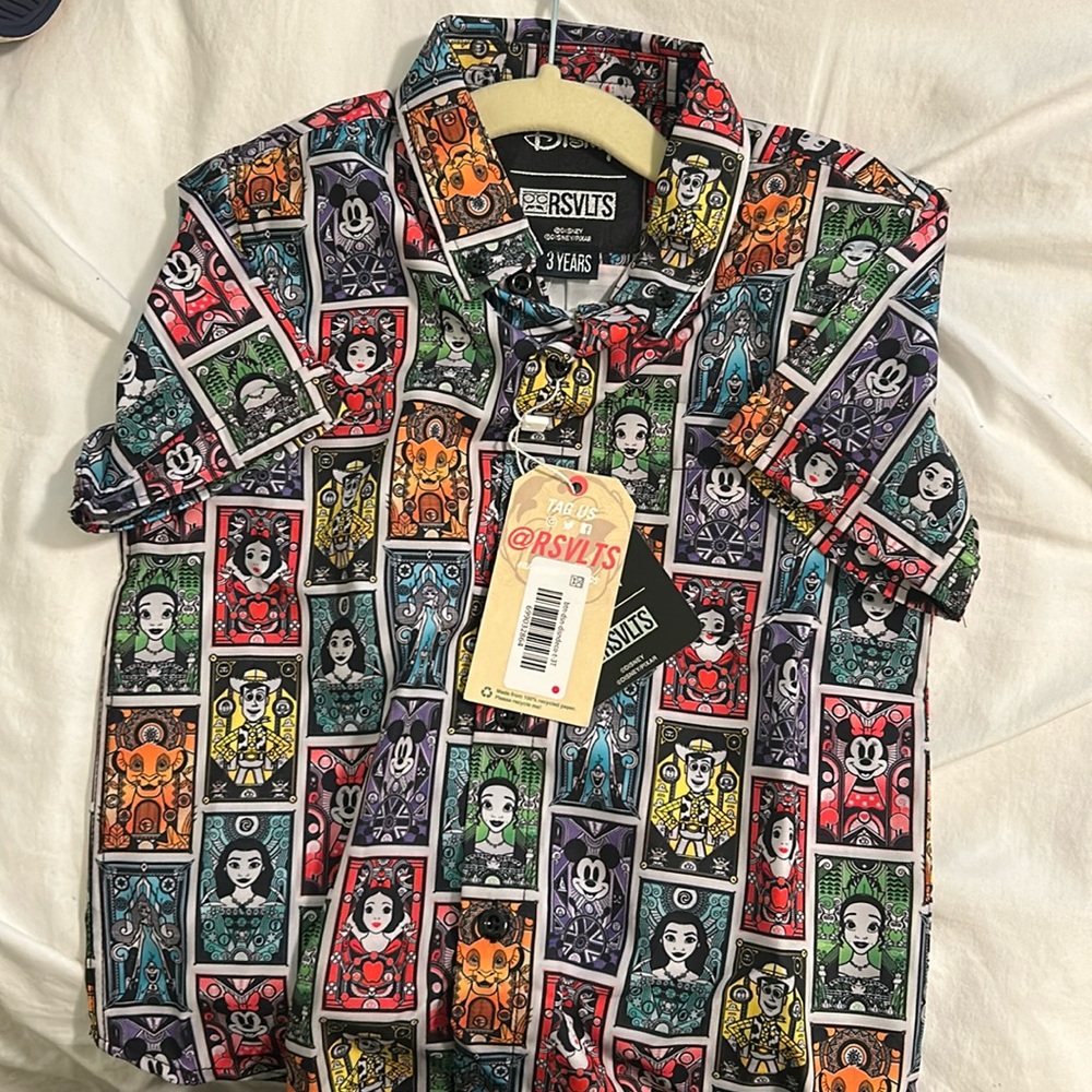RSVLTS NWT Disney toddler shirt